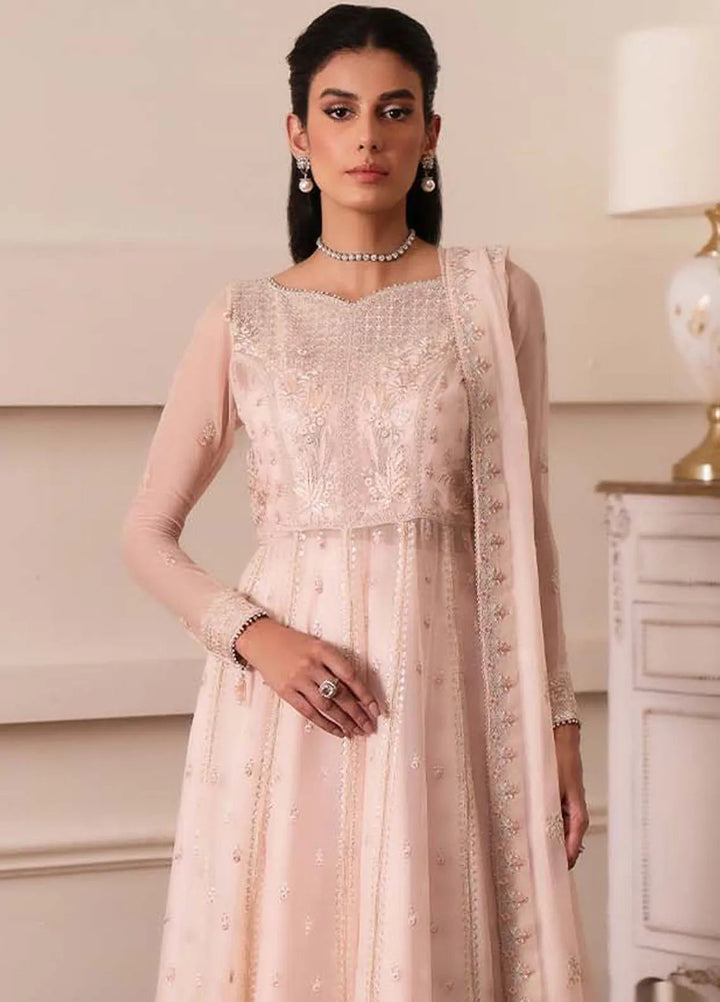Aurelle By Seran Embroidered Chiffon Suit Unstitched 3 Piece SRN24AL D-07 Roselyn - Formal Collection
