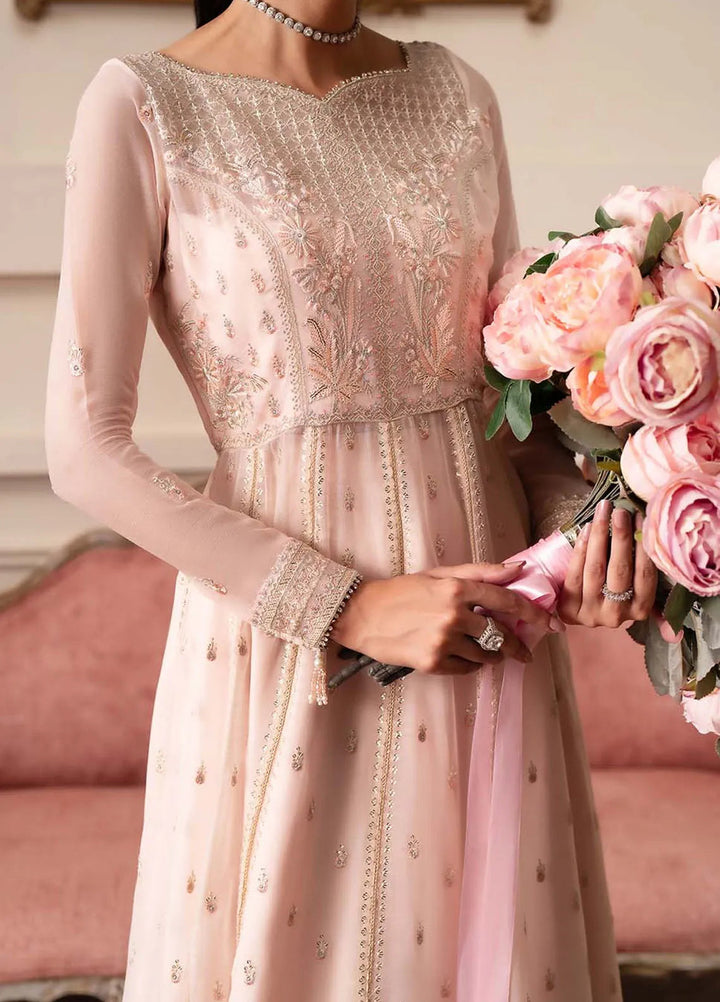 Aurelle By Seran Embroidered Chiffon Suit Unstitched 3 Piece SRN24AL D-07 Roselyn - Formal Collection
