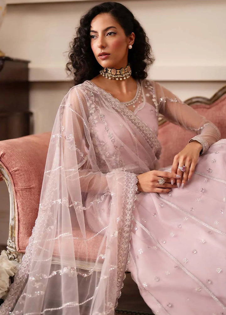Aurelle By Seran Embroidered Net Suit Unstitched 3 Piece SRN24AL D-04 Helena - Formal Collection