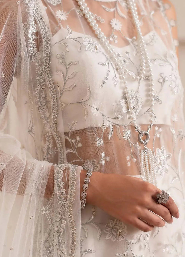 Aurelle By Seran Embroidered Net Suit Unstitched 3 Piece SRN24AL D-05 Arabella - Formal Collection