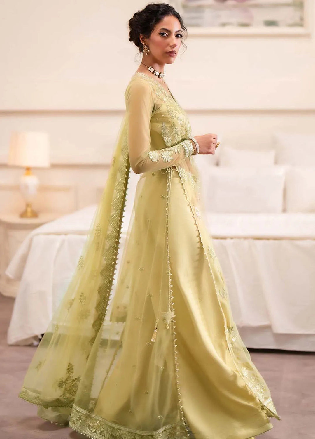 Aurelle By Seran Embroidered Net Suit Unstitched 3 Piece SRN24AL D-06 Aurelia - Formal Collection