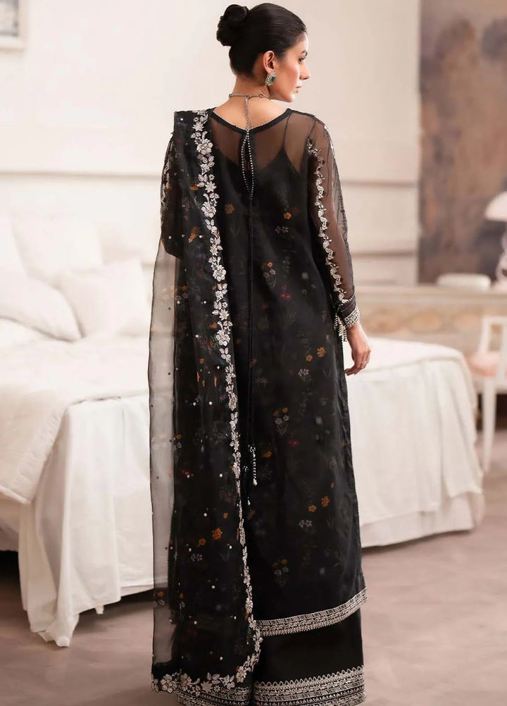 Aurelle By Seran Embroidered Organza Suit Unstitched 3 Piece SRN24AL D-01 Camilla - Formal Collection