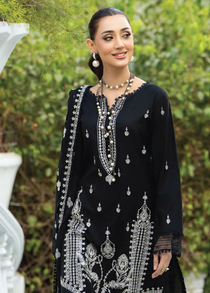 Aviva by Humdum Embroidered Lawn Suit Unstitched 3 Piece HD25A D-07 - Summer Collection