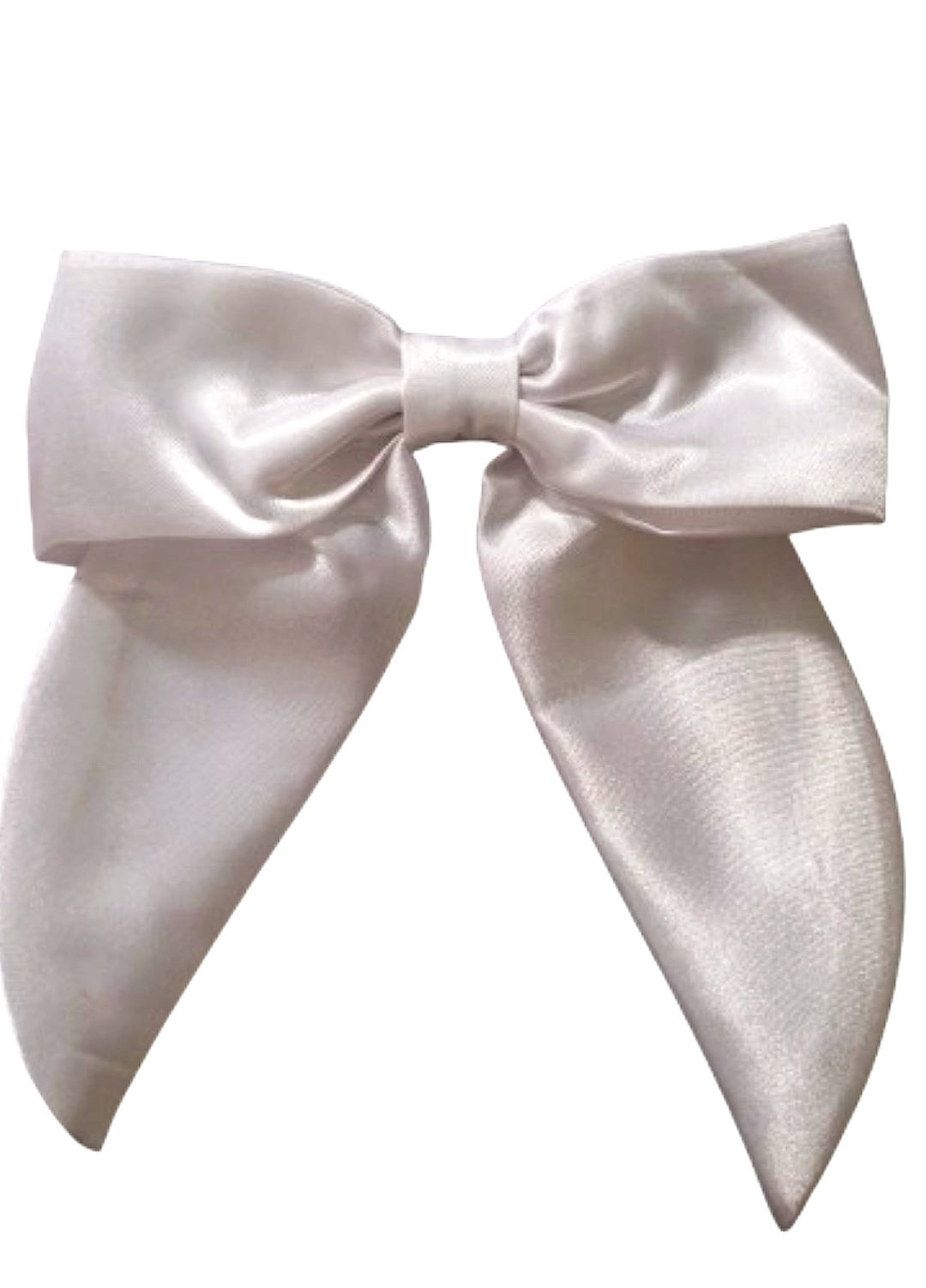 AWA Scrunchies Scrunchie Satin 1 Piece Safeed Nazuk