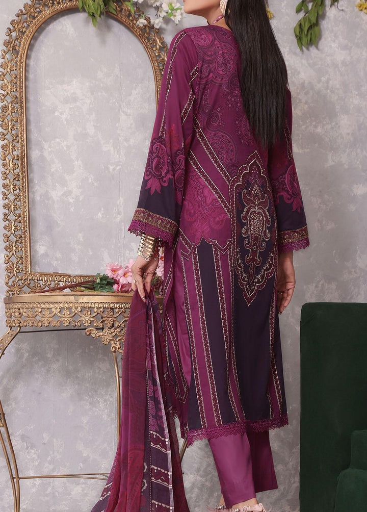 Ayesha Alishba By VS Textiles Embroidered Lawn Suits Unstitched 3 Piece VS23AA D-13 - Summer Collection