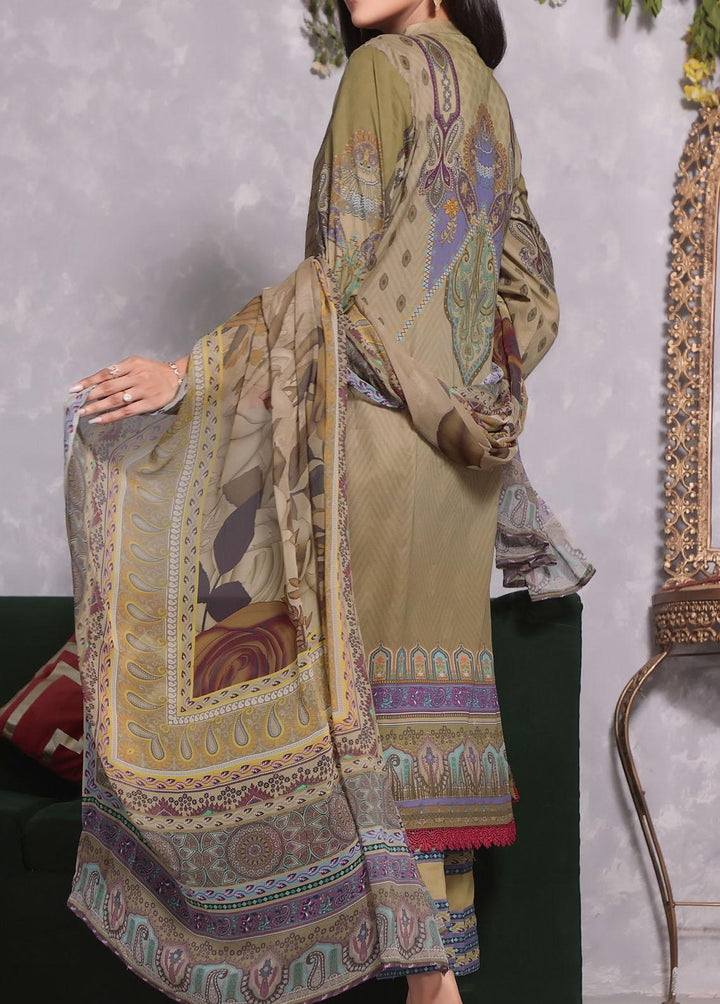Ayesha Alishba By VS Textiles Embroidered Lawn Suits Unstitched 3 Piece VS23AA D-14 - Summer Collection