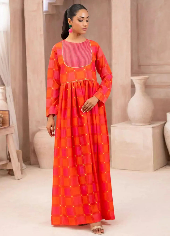 Ayla Studio Casual Pret Printed Lawn Kurti Suit SLW-020 Barbara