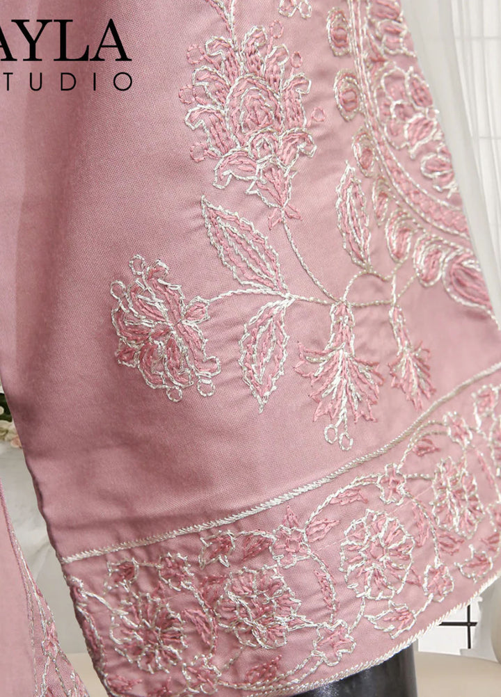 Ayla Studio Pret Embroidered Wash N Wear 2 Piece Suit Gul-E-Nazuk