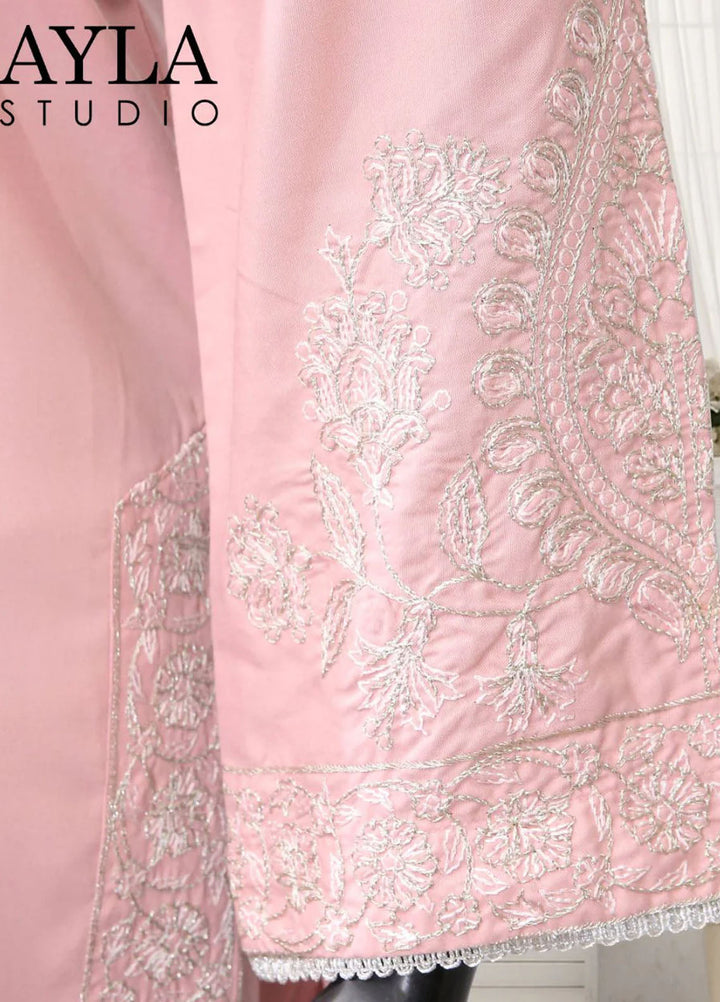 Ayla Studio Pret Embroidered Wash N Wear 2 Piece Suit Gulbadan