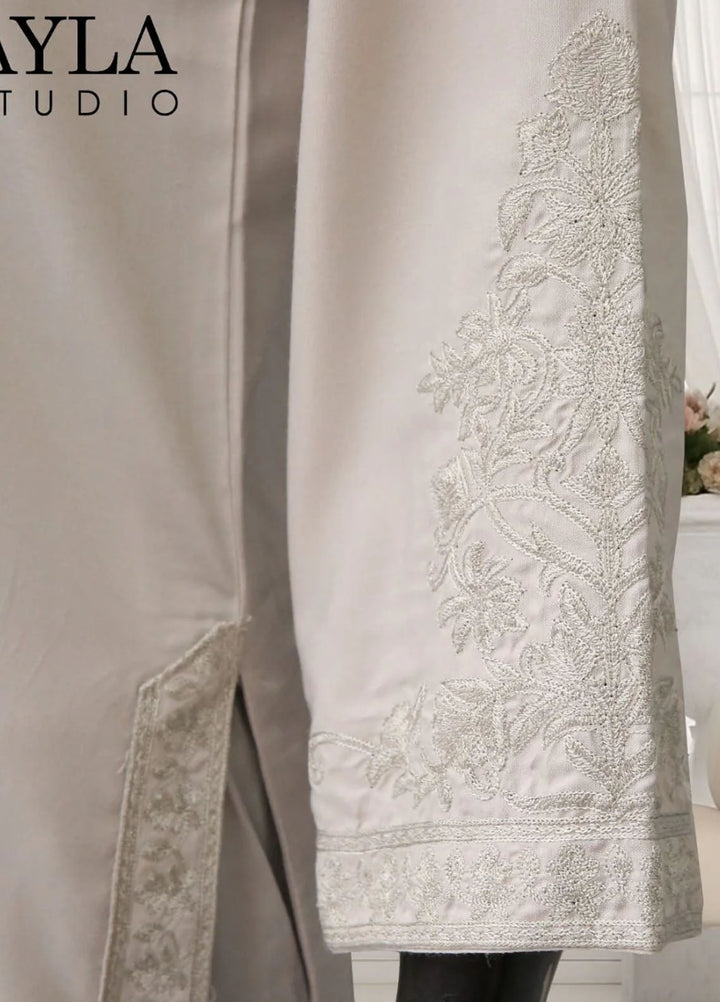 Ayla Studio Pret Embroidered Wash N Wear 2 Piece Suit Raat Ki Roshi