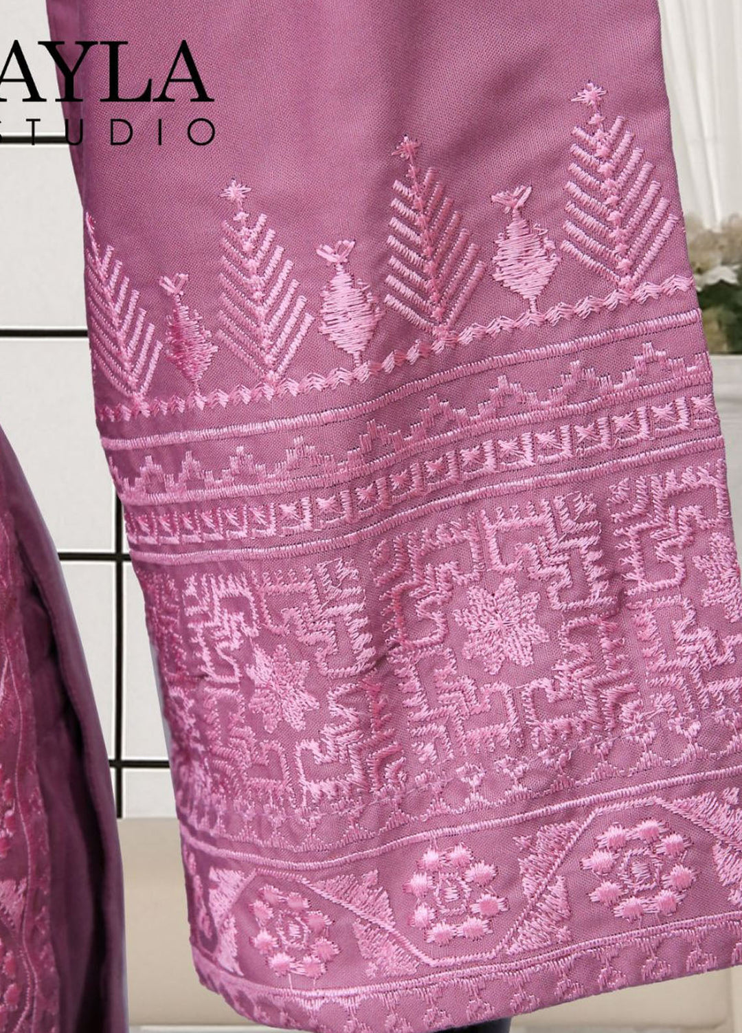 Ayla Studio Pret Embroidered Wash N Wear 2 Piece Suit Shabnam