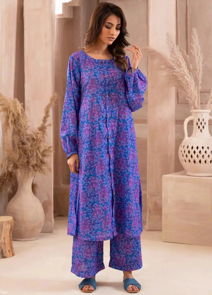 Ayla Studio Pret Printed Georgette 2 Piece Suit G-001 Mystical Roses