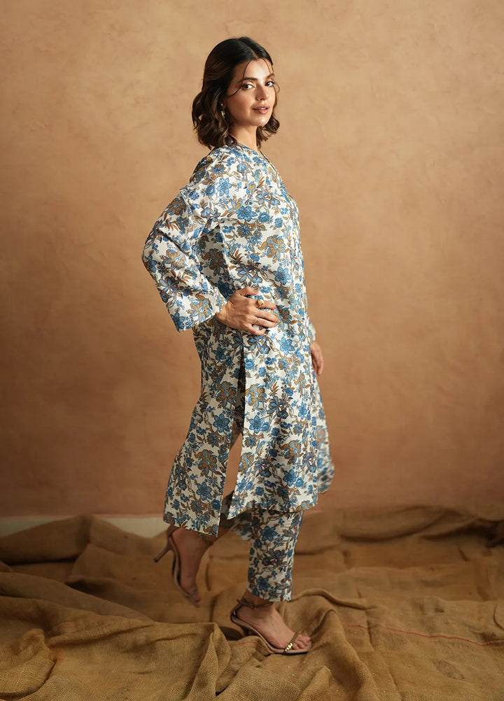 Ayla Studio Pret Printed Poly Viscose 2 Piece Suit PES240105 Chinoiseries Bliss