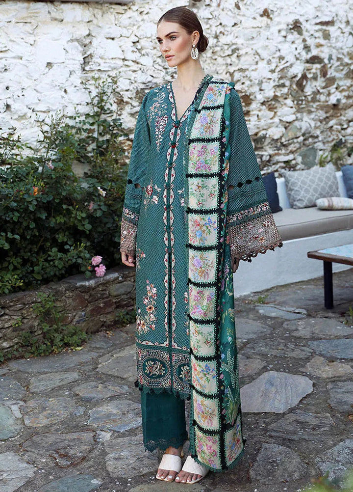 Aylin By Republic WomensWear Embroidered Lawn Suits Unstitched 3 Piece RW24A D2-B - Summer Collection