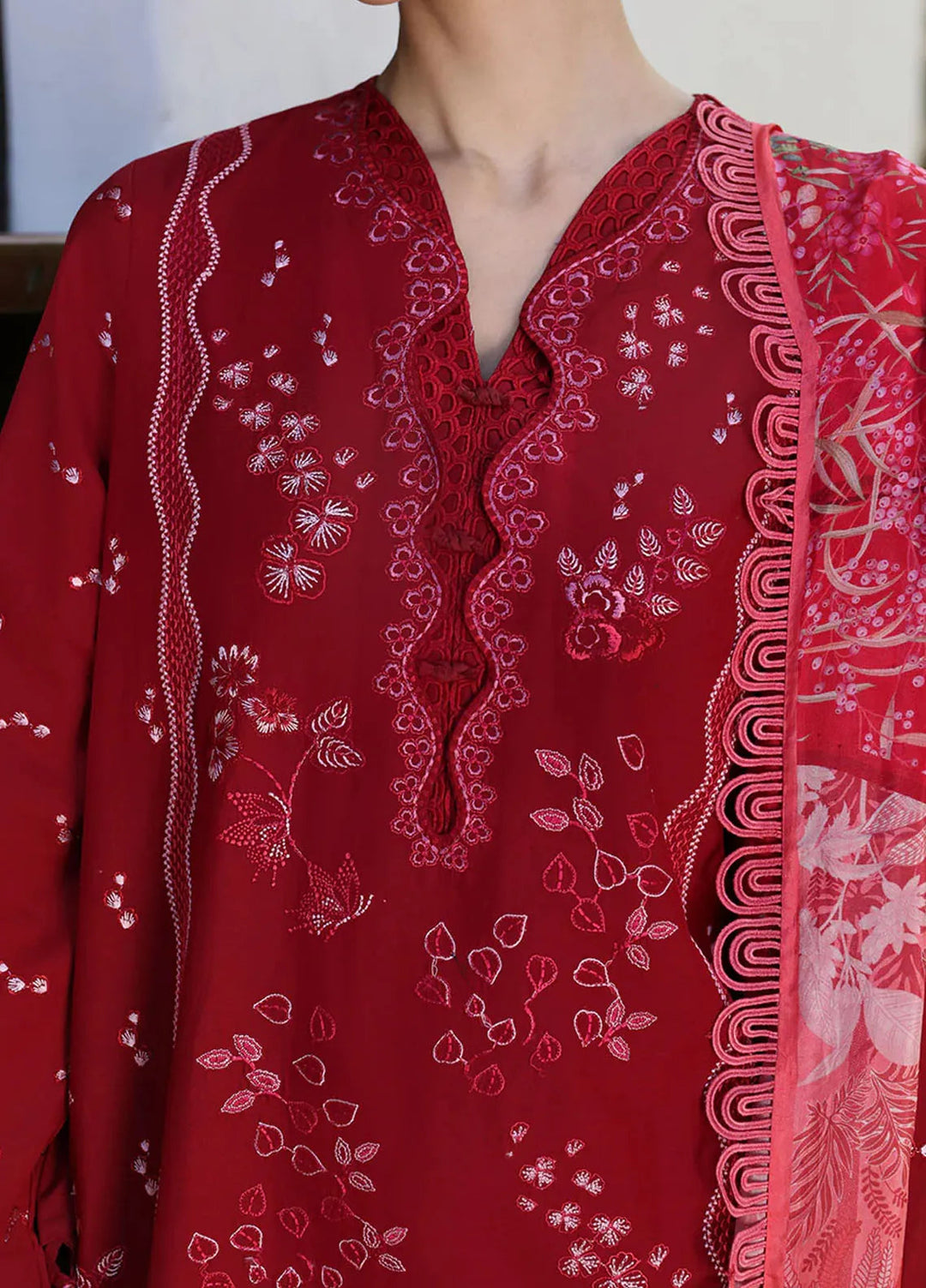 Aylin By Republic WomensWear Embroidered Lawn Suits Unstitched 3 Piece RW24A D5-B - Summer Collection