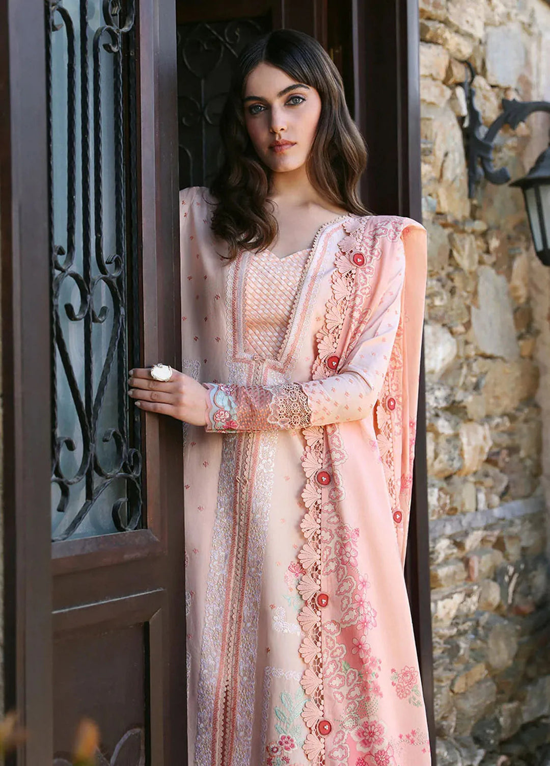 Aylin By Republic WomensWear Embroidered Lawn Suits Unstitched 3 Piece RW24A D6-A - Summer Collection