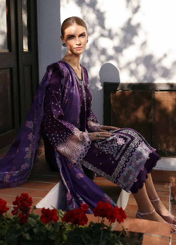 Aylin By Republic WomensWear Embroidered Lawn Suits Unstitched 3 Piece RW24A D6-B - Summer Collection