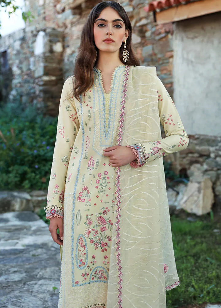 Aylin By Republic WomensWear Embroidered Lawn Suits Unstitched 3 Piece RW24A D7-B - Summer Collection