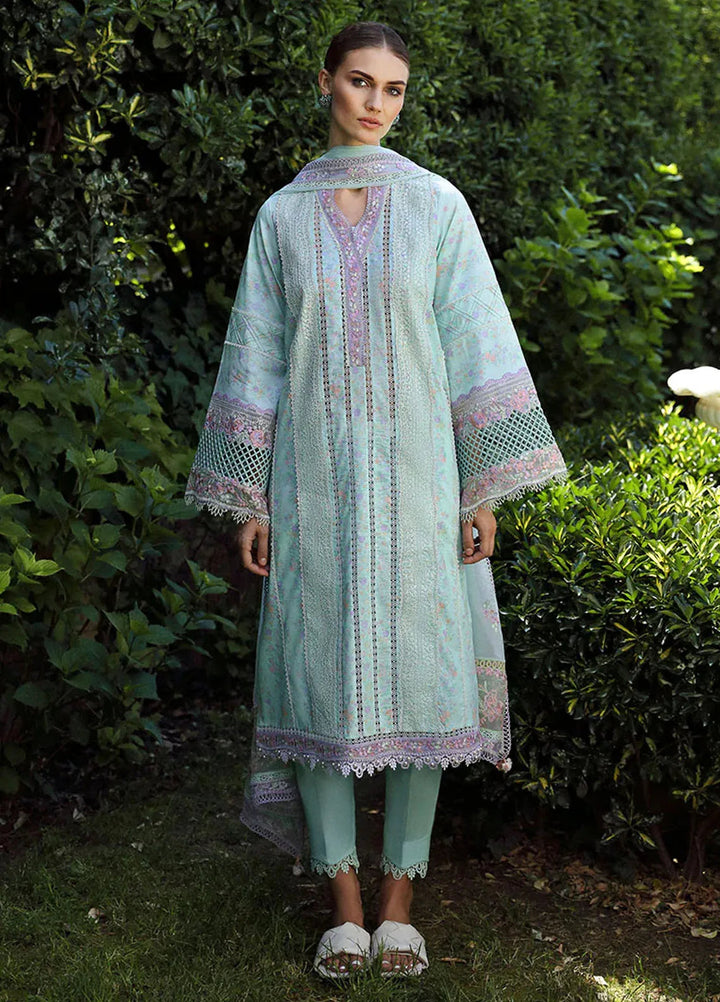 Aylin By Republic WomensWear Embroidered Lawn Suits Unstitched 3 Piece RW24A D8-A - Summer Collection