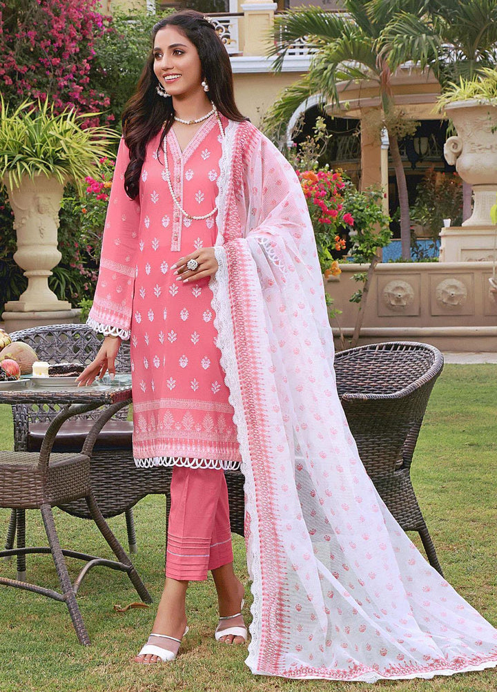 Ayman By Khas Embroidered Lawn Suits Unstitched 3 Piece KHS23A KCNE-1450 - Summer Collection