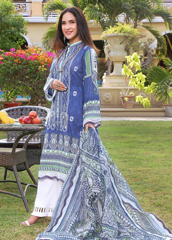 Ayman By Khas Embroidered Lawn Suits Unstitched 3 Piece KHS23A KCNE-1452 - Summer Collection
