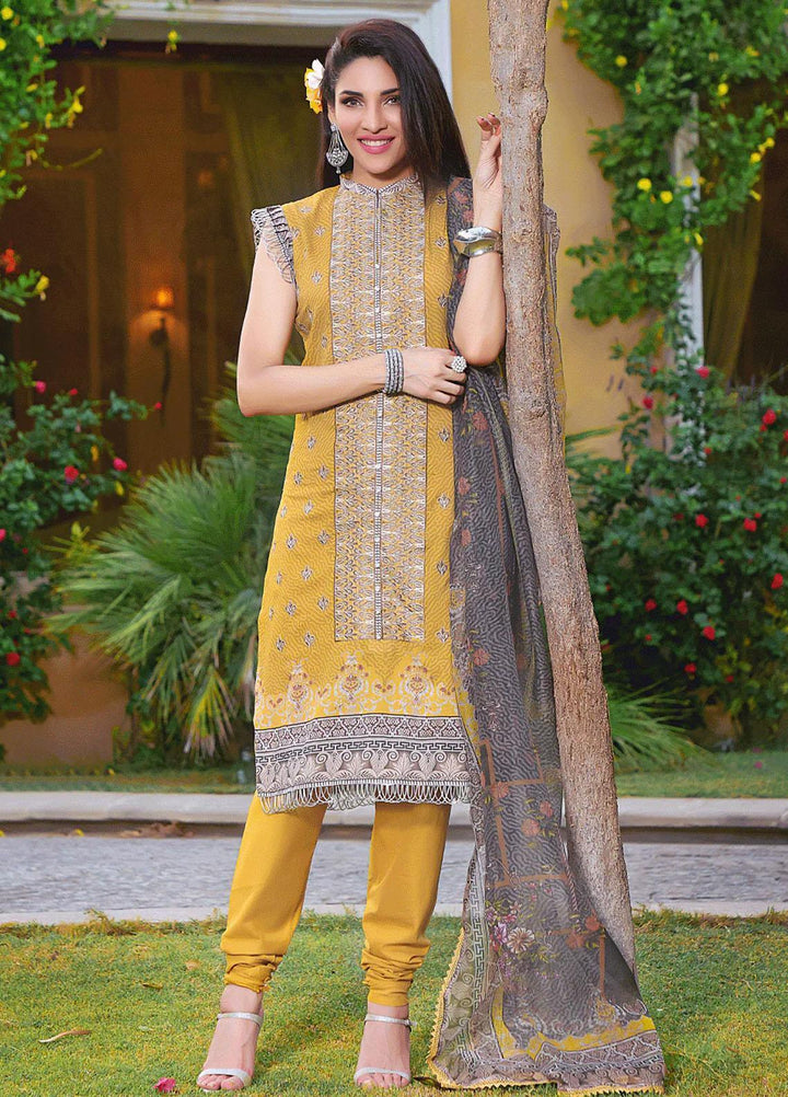 Ayman By Khas Embroidered Lawn Suits Unstitched 3 Piece KHS23A KCNE-1454 - Summer Collection