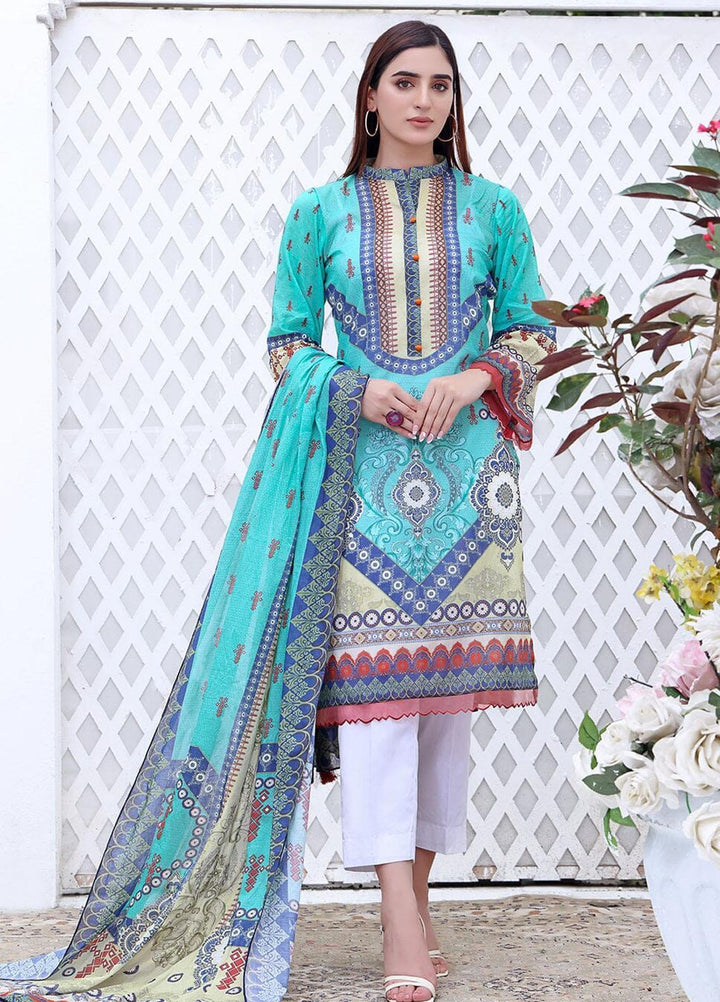 Ayman By Khas Printed Lawn Suits Unstitched 2 Piece KHS23A RKL-1495 - Summer Collection