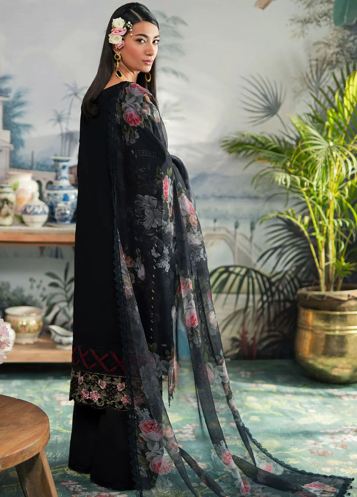 Ayra By Emaan Adeel Embroidered Lawn Suit Unstitched 3 Piece EA24AL AR-05 - Luxury Summer Collection
