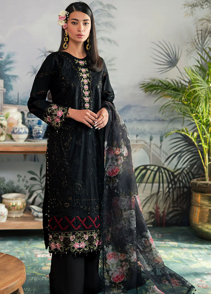 Ayra By Emaan Adeel Embroidered Lawn Suit Unstitched 3 Piece EA24AL AR-05 - Luxury Summer Collection