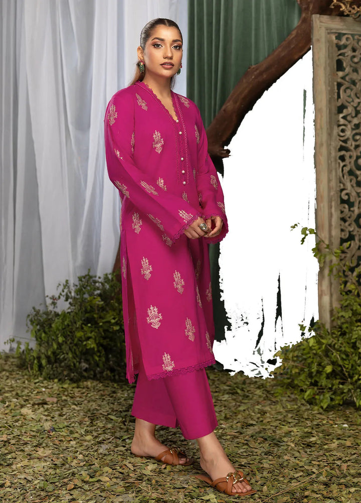 Ayra by Meeral Embroidered Lawn Suit Unstitched 2 Piece MRL24AR Hoshaam - Summer Collection