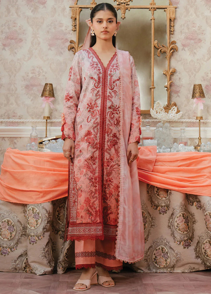 Ayzel by Afrozeh Printed Lawn Suits Unstitched 3 Piece AAF25AM D-02 Ayla - Summer Collection