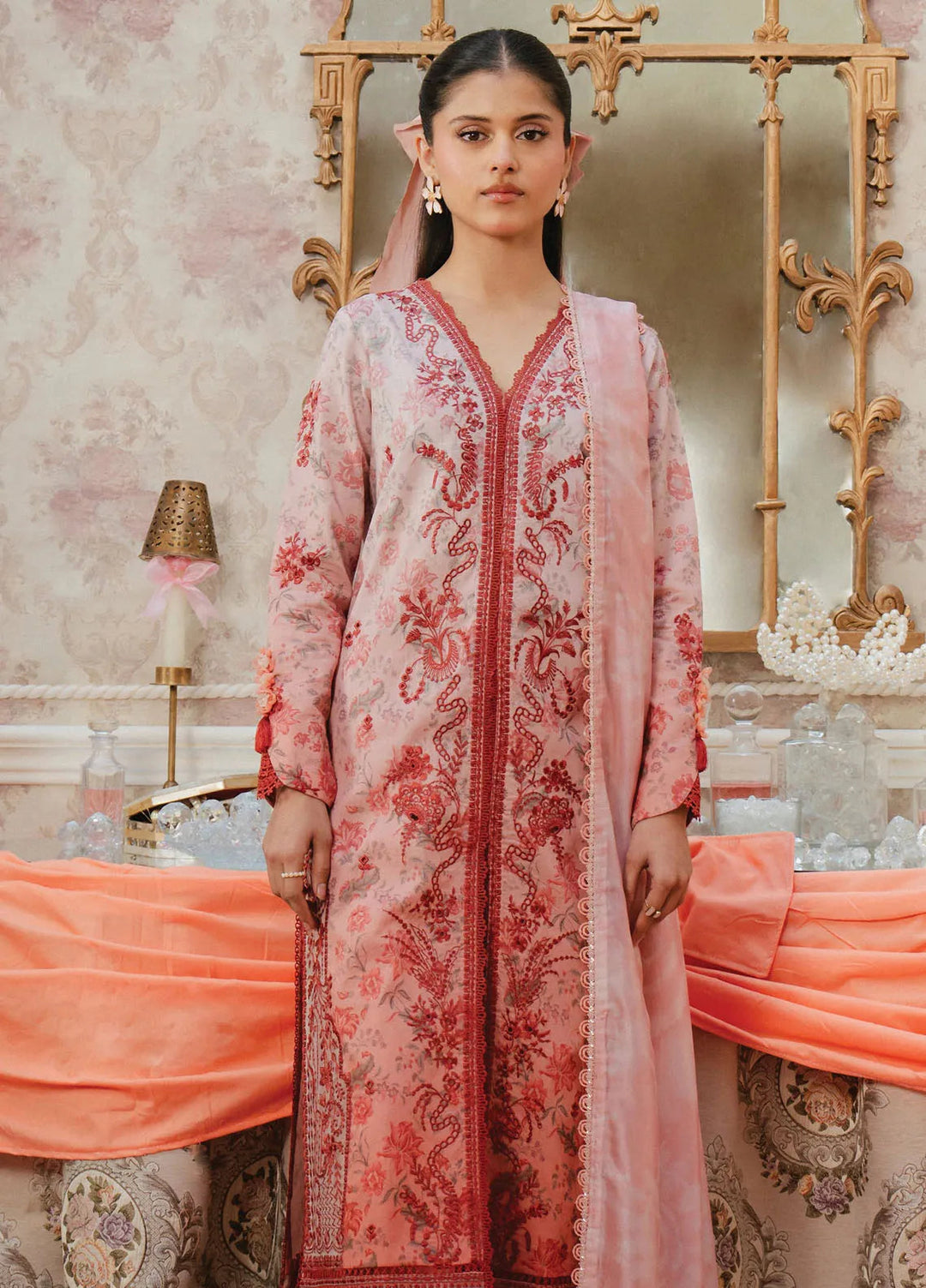Ayzel by Afrozeh Printed Lawn Suits Unstitched 3 Piece AAF25AM D-02 Ayla - Summer Collection