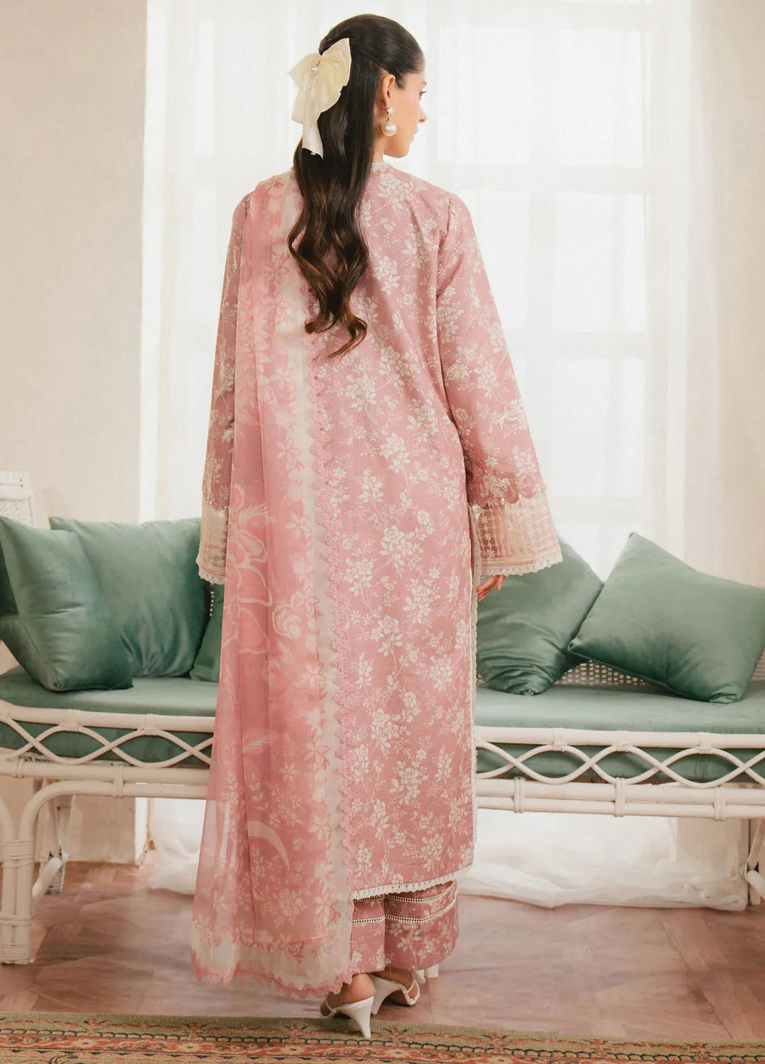 Ayzel by Afrozeh Printed Lawn Suits Unstitched 3 Piece AAF25AM D-05 Sylvie - Summer Collection