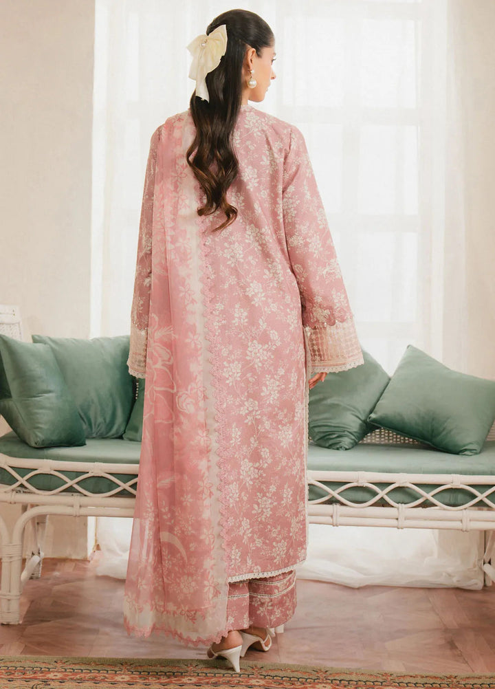 Ayzel by Afrozeh Printed Lawn Suits Unstitched 3 Piece AAF25AM D-05 Sylvie - Summer Collection