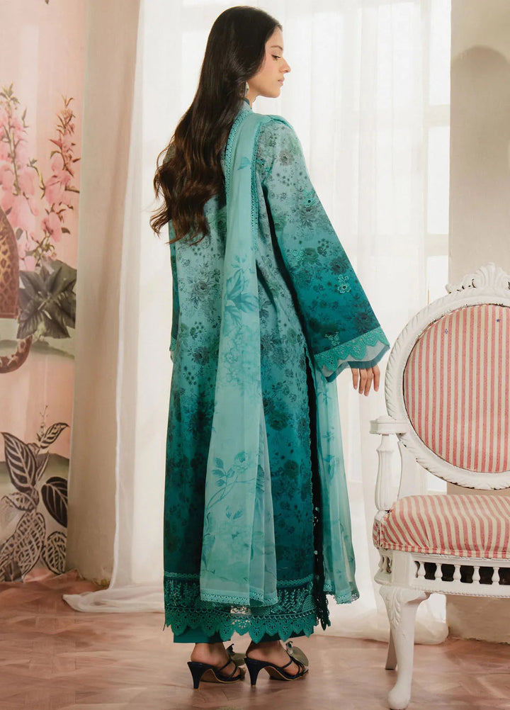 Ayzel by Afrozeh Printed Lawn Suits Unstitched 3 Piece AAF25AM D-09 Esmera - Summer Collection