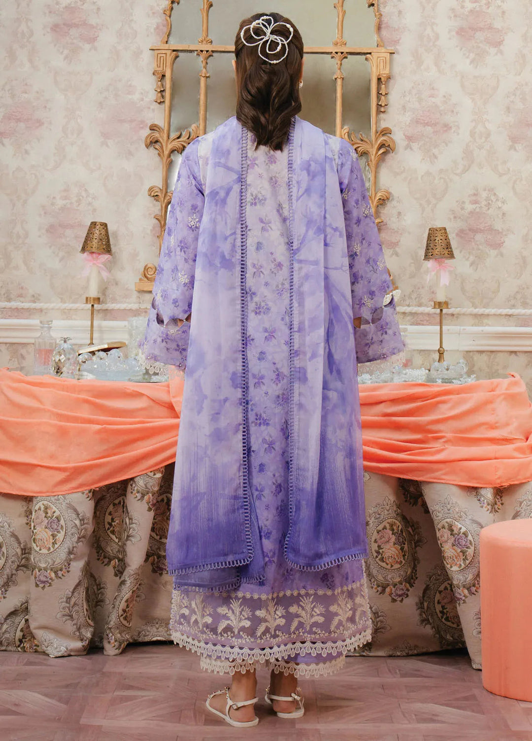 Ayzel by Afrozeh Printed Lawn Suits Unstitched 3 Piece AAF25AM D-10 Delilah - Summer Collection