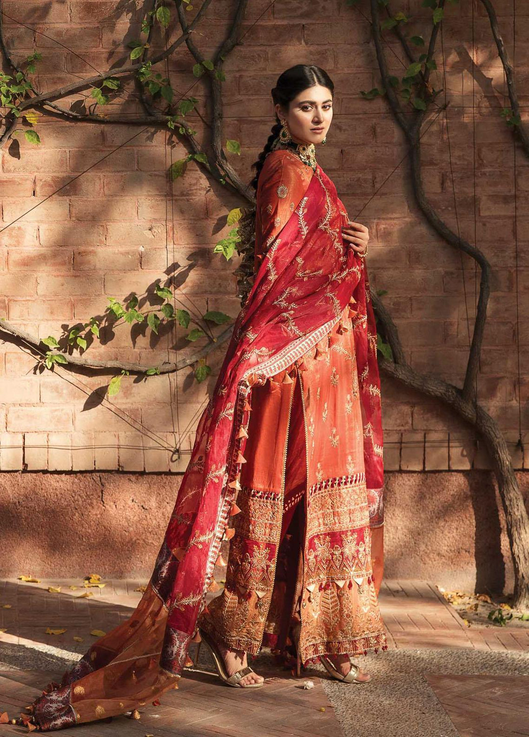 Ayzel by Afrozeh Embroidered Missouri Suits Unstitched 3 Piece AF22AZS 002 Ruqaiya - Luxury Formals Collection