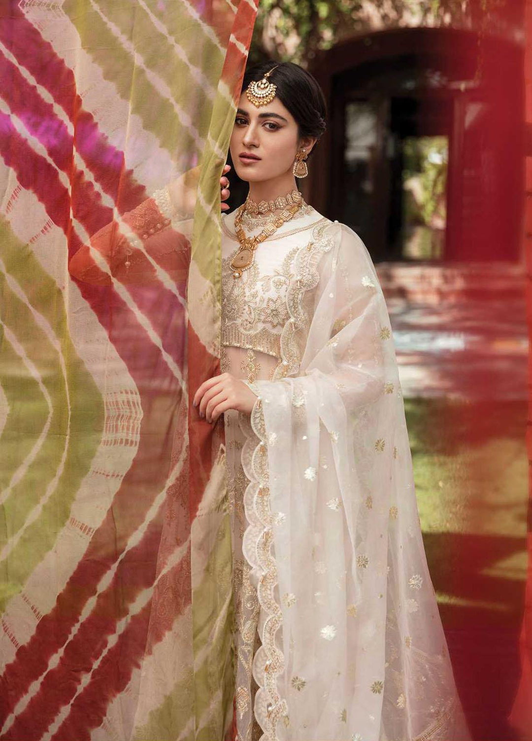 Ayzel by Afrozeh Embroidered Net Suits Unstitched 3 Piece AF22AZS 007 Sultana Begum - Luxury Formals Collection