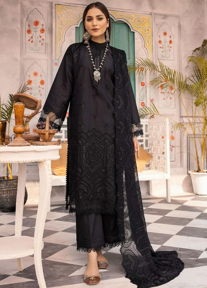 Azure By Aalaya Embroidered Lawn Suits Unstitched 3 Piece ALY23A D-1 - Summer Collection