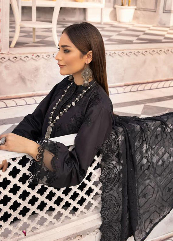 Azure By Aalaya Embroidered Lawn Suits Unstitched 3 Piece ALY23A D-1 - Summer Collection