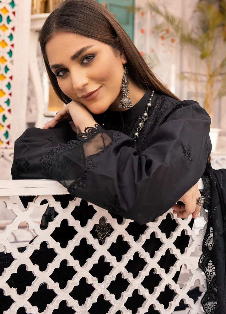 Azure By Aalaya Embroidered Lawn Suits Unstitched 3 Piece ALY23A D-1 - Summer Collection