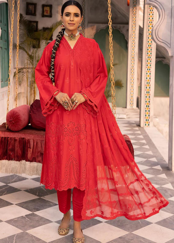 Azure By Aalaya Embroidered Lawn Suits Unstitched 3 Piece ALY23A D-7 - Summer Collection