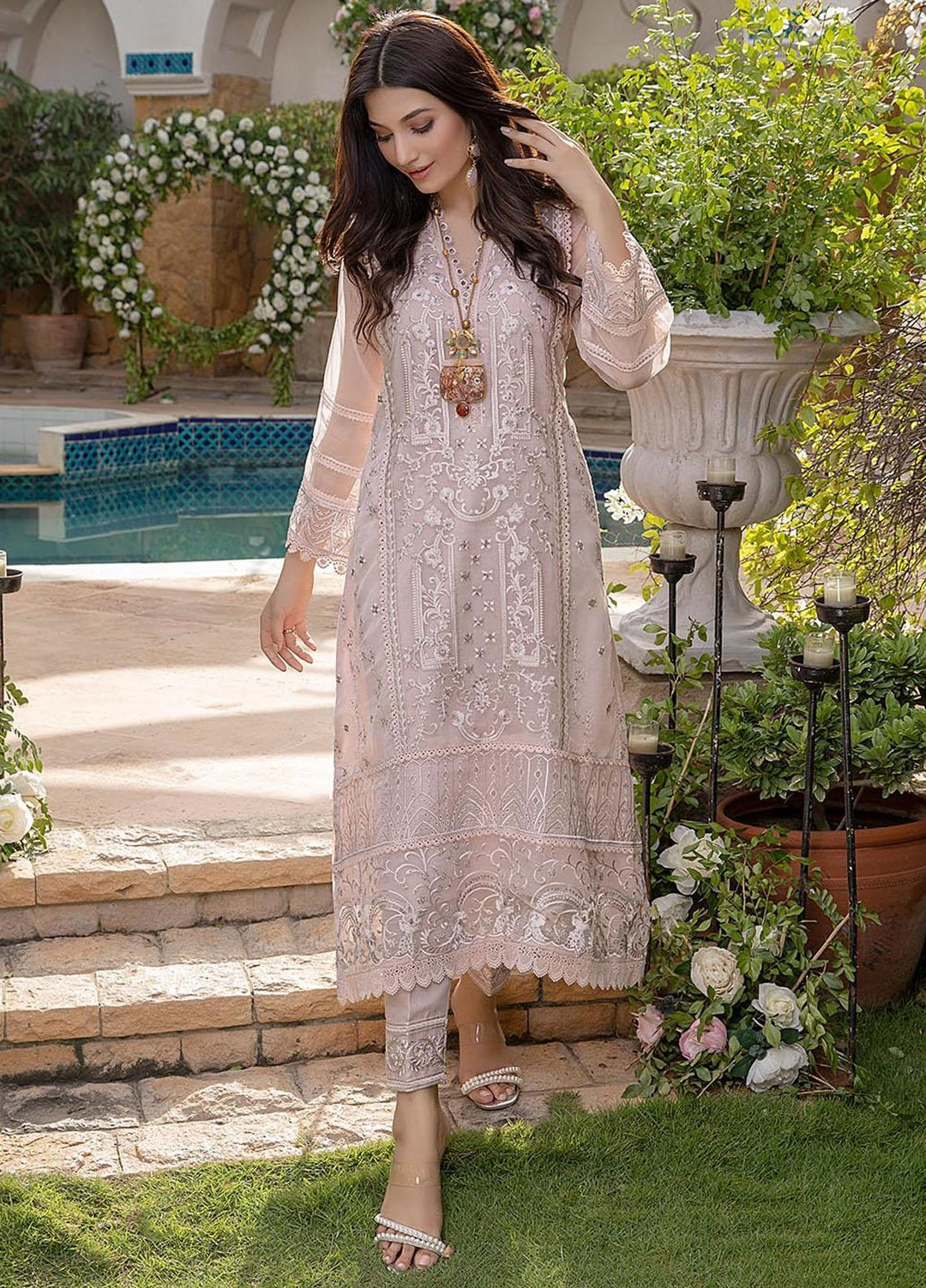 Azure Luxury Pret   2 Piece Dress Serenity ST265