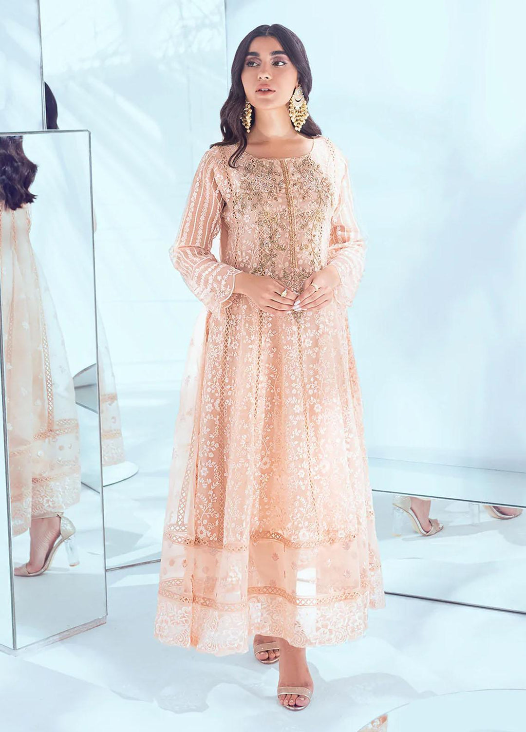Azure Luxury Pret   2 Piece Dress Dazzle Dew DD316