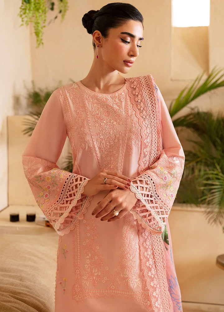 Azure Embroidered Suit Unstitched 3 Piece AZU24PC 60 Luminous Pearl - Luxury Collection