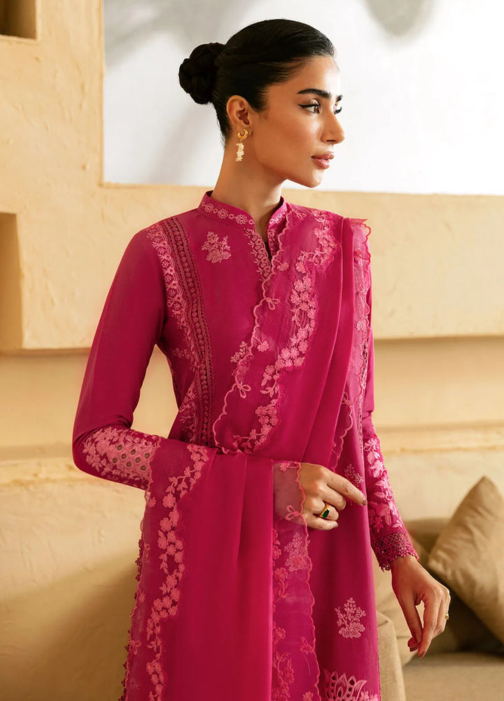 Azure Embroidered Suit Unstitched 3 Piece AZU24PC 64 Cherry Bliss - Luxury Collection