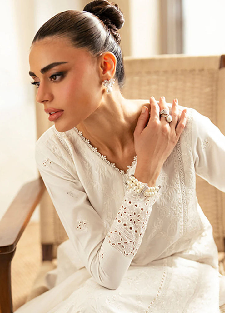 Azure Embroidered Lawn Suits Unstitched 3 Piece AZU25LL Serene Opal - Summer Collection