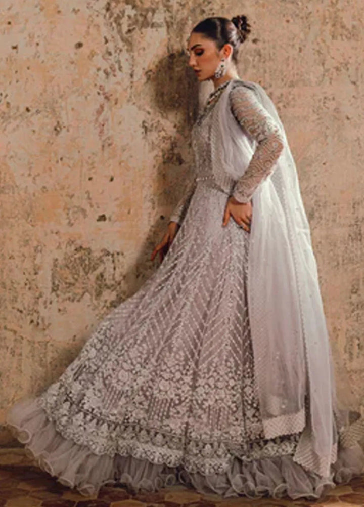 Azure Embroidered Net Suit Unstitched 3 Piece AZ24W Sehar - Formals Collection