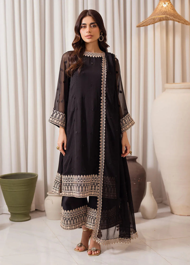 Azure Embroidered Suit Unstitched 3 Piece AZU24EU Midnight Elegance - Festive Collection