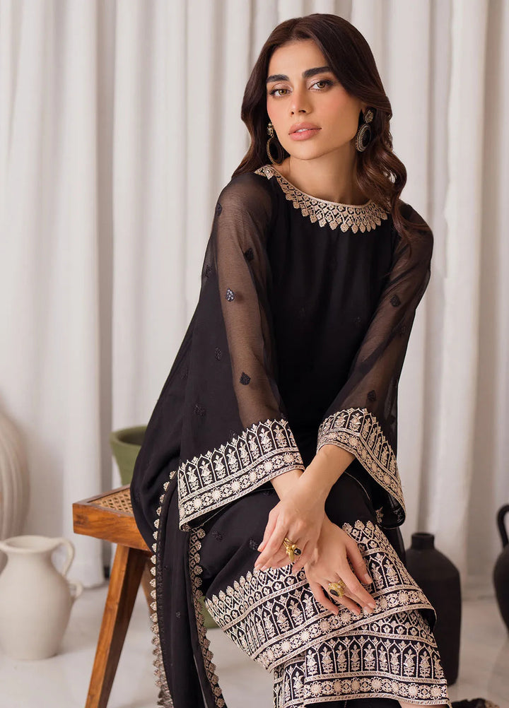 Azure Embroidered Suit Unstitched 3 Piece AZU24EU Midnight Elegance - Festive Collection